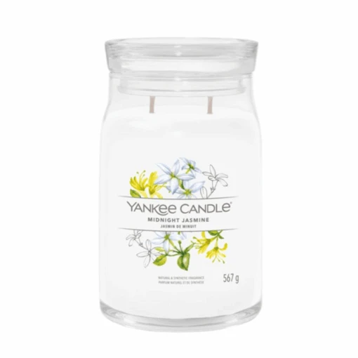 Yankee Candle Midnight Jasmine Signature Large Jar Candle