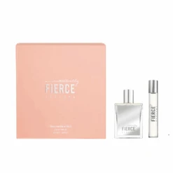 Abercrombie & Fitch Naturally Fierce Eau De Parfum Woman's Gift Set Spray (50ml) With 15ml EDP