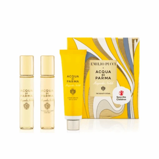 Acqua Di Parma Magnolia Nobile Eau De Parfum Women's Perfume Gift Set Spray (12ml) With Hair Mist & Hand Cream