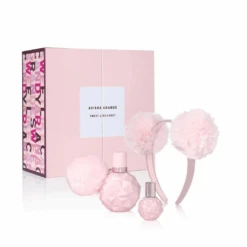 Ariana Grande Sweet Like Candy Eau De Parfum Women's Fragrance Gift Set (50ml) With 7.5ml EDP + Pom Pom Headband