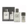 Armani Acqua Di Gio Men's Eau De Toilette Gift Set Spray (100ml) With 75g Deodorant Stick -Hugo Boss Shop armani men s aftershave armani acqua di gio men s eau de toilette gift set spray 100ml with 75g deodorant stick 36431778447519