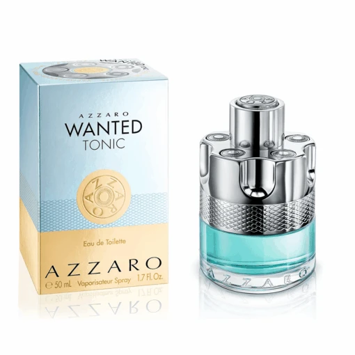 Azzaro Wanted Tonic Eau De Toilette Men's Aftershave Spray (50ml, 100ml)