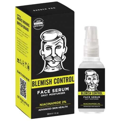 Barber Pro Blemish Control Cica And Chia Seed Face Serum With Niacinamide (30ml)