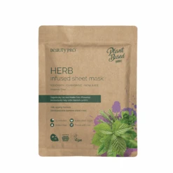 BeautyPro Plant Based Herb-infused Sheet Mask (22ml)