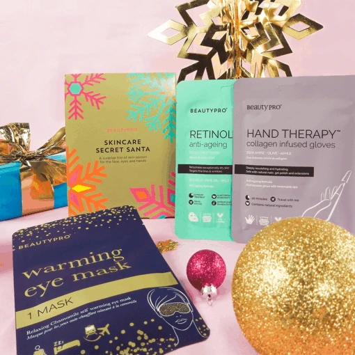 BeautyPro Skincare Trio - Face, Hand & Eye Mask Christmas Gift Set