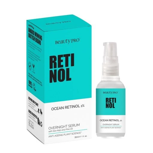 BeautyPro Sea Kelp & Pine Oil Retinol Overnight Serum With Ocean Retinol (30ml)