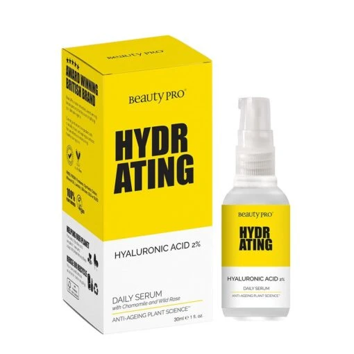 BeautyPro Chamomile & Soybean Hydrating Daily Serum With Hylauronic Acid (30ml)