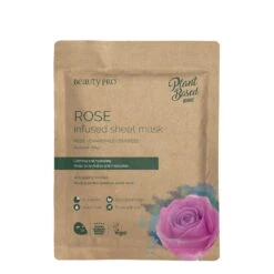 BeautyPro Rose-infused Sheet Mask With Chamomile And Seaweed (22ml)