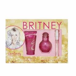 Britney Spears Fantasy Eau De Parfum Women's Gift Set Spray (30ml) With 50ml Body Souffle & 10ml EDP