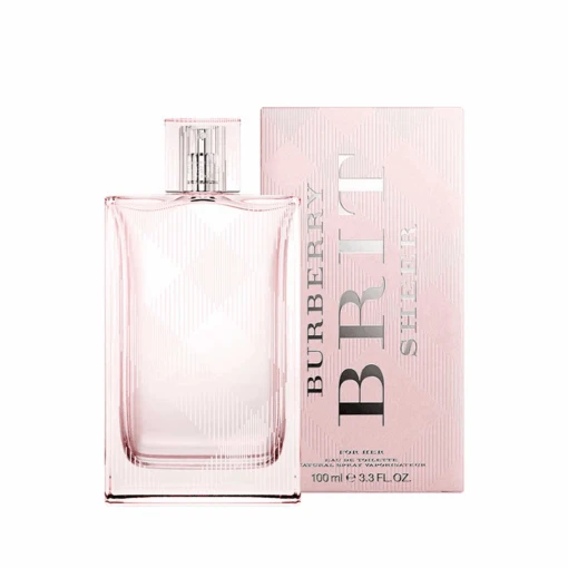 Burberry Brit Sheer Eau De Toilette Women's Perfume Spray (30ml, 50ml, 100ml)