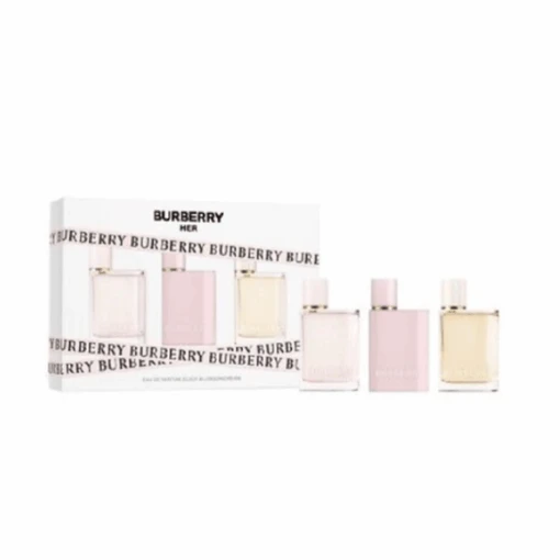 Burberry Her Miniatures Gift Set 3 X 10ml EDP Gift Set Sprays (Her + Her Elixir + Her London Dream)