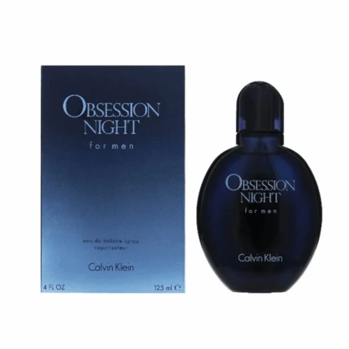 Calvin Klein Obsession Night Eau De Toilette Men's Aftershave Spray (125ml)