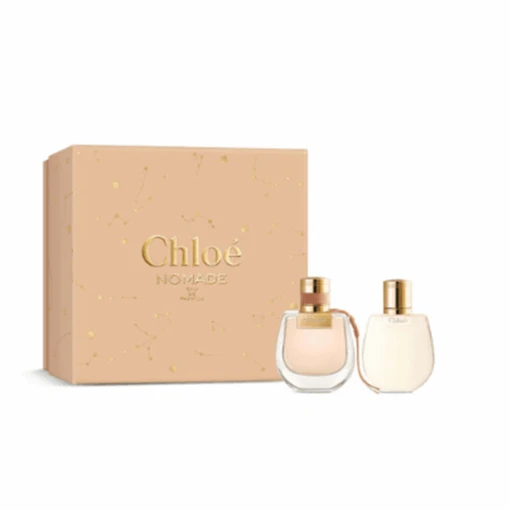 Chloé Chloe Nomade Eau De Parfum Women's Perfume Gift Set Spray (50ml) With Body Lotion