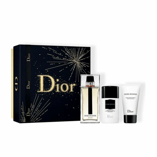Christian Dior Dior Homme Sport Eau De Toilette Men's Aftershave Gift Set (125ml) With 50ml Aftershave Balm + Deodorant Stick