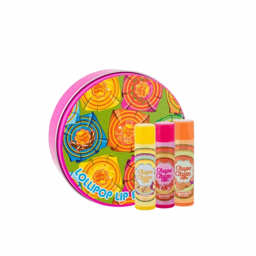 Chupa Chups Lip Balm Trio Gift Set Tin