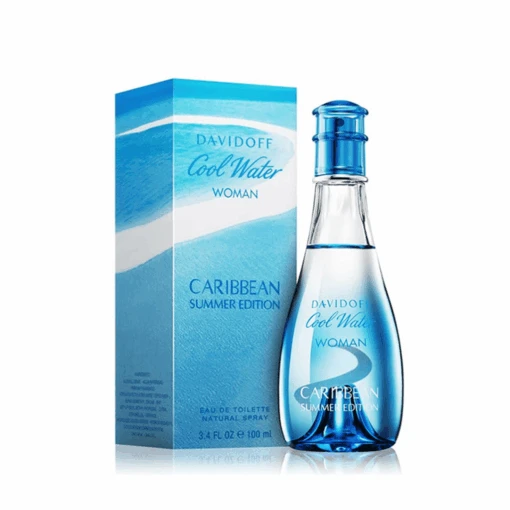 Davidoff Cool Water Caribbean Summer Edition Eau De Toilette Women's Perfume Spray (100ml)