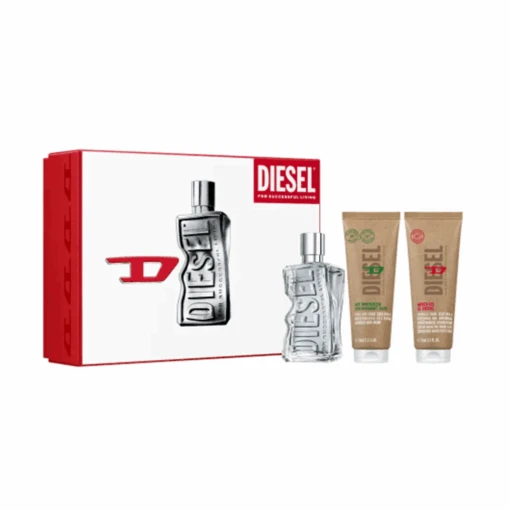 Diesel D By Diesel Eau De Toilette Men's Aftershave Gift Set (100ml) With Shower Gel & Moisturiser