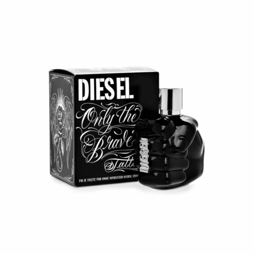 Diesel Only The Brave Tattoo Eau De Toilette Men's Aftershave Spray (50ml, 75ml, 125ml)