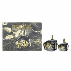 Diesel Spirit Of The Brave Eau De Toilette Men's Aftershave Gift Set Spray (125ml) With 35ml EDT