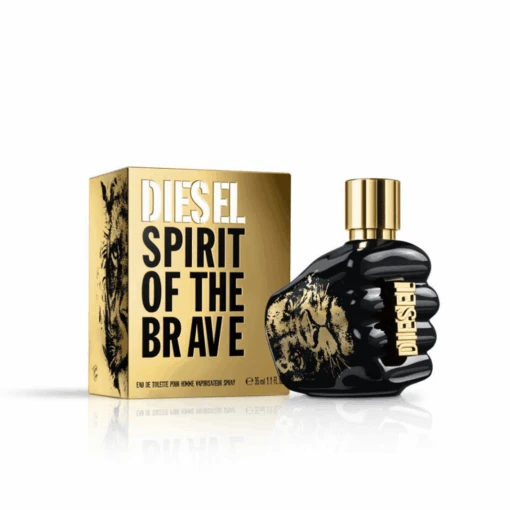 Diesel Spirit Of The Brave Eau De Toilette Men's Aftershave Spray (35ml, 75ml, 125ml, 200ml)