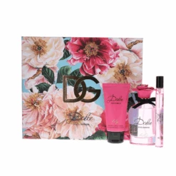 Dolce & Gabbana Dolce Lily Eau De Toilette Gift Set Spray (75ml) With 50ml Body Lotion + 10ml EDT