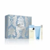 Dolce & Gabbana Light Blue Eau De Toilette Women's Perfume Gift Set Spray (100ml) With Body Cream & 10ml EDT
