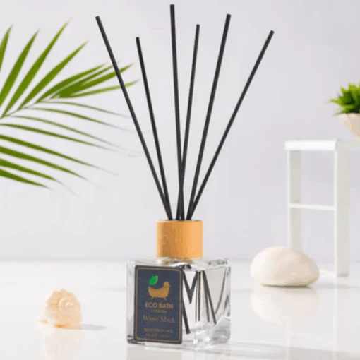 Eco Bath London Reed White Musk Room Diffuser (100ml)