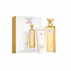 Elizabeth Arden 5th Avenue Eau De Parfum Women's Gift Set Spray (125ml) With Body Lotion