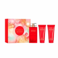 Elizabeth Arden Red Door Eau De Toilette Women's Gift Set Perfume Spray (100ml) With 100ml Body Lotion & 100ml Shower Gel
