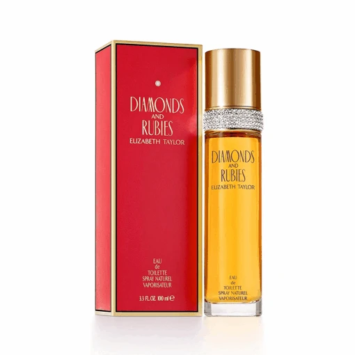 Elizabeth Taylor Diamonds & Rubies Eau De Toilette Women's Perfume Spray (100ml)