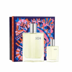 Hermès Hermes H24 Eau De Toilette Men's Aftershave Gift Set Spray (100ml) With 12.5ml EDT