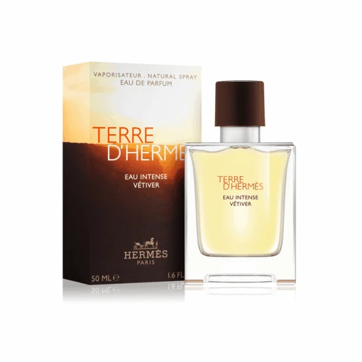 Hermès Hermes Terre D'Hermes Eau Intense Vetiver Eau De Parfum Men's Aftershave Spray (15ml, 50ml, 100ml)