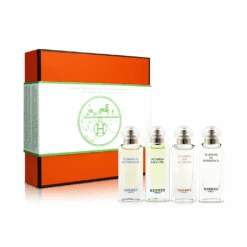 Hermès Hermes Jardins Unisex Fragrance Miniature Gift Set 4 X 7.5ml (De Monsier, Sur La Lagune, Sur Le Nil, En Meditarannee)