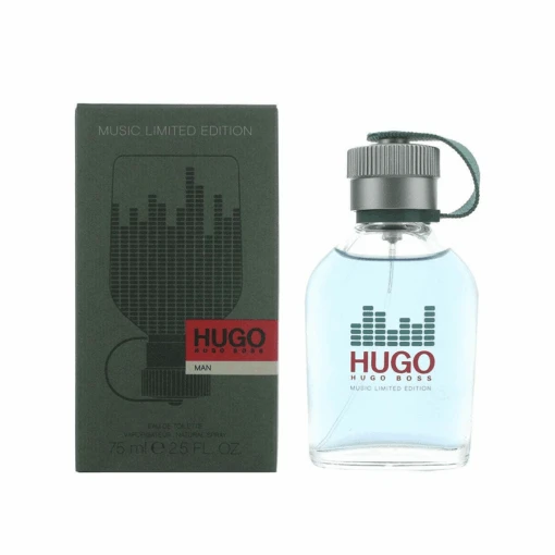 Hugo Boss Hugo Man Music Limited Edition Eau De Toilette Men's Aftershave Spray (75ml)