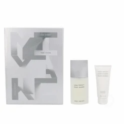 Issey Miyake L'Eau D'Issey Pour Homme Eau De Toilette Men's Gift Set Spray (75ml) With Shower Gel