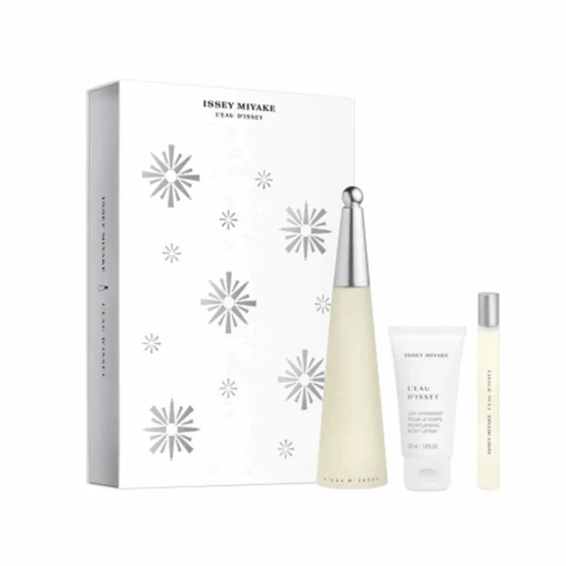Issey Miyake L'Eau D'Issey Eau De Toilette Gift Set (100ml) With Body Lotion And 10ml EDP