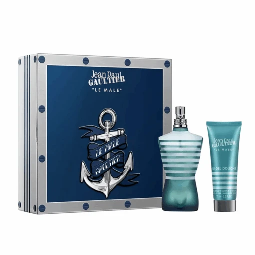 Jean Paul Gaultier Le Male Eau De Toilette Men's Gift Set Spray (125ml) With Shower Gel