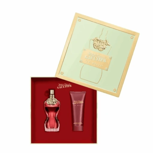 Jean Paul Gaultier La Belle Eau De Parfum Women's Perfume Gift Set Spray (50ml) With 75ml Body Lotion