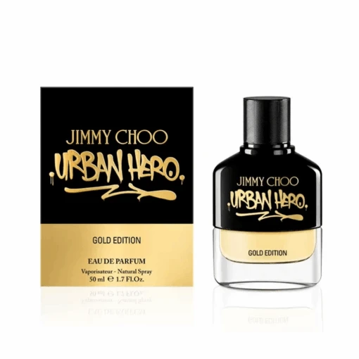 Jimmy Choo Urban Hero Gold Edition Eau De Parfum Men's Aftershave Spray (50ml, 100ml)