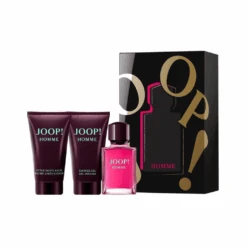Joop! Homme Eau De Toilette Men's Aftershave Gift Set Spray (30ml) With Aftershave Balm & Shower Gel