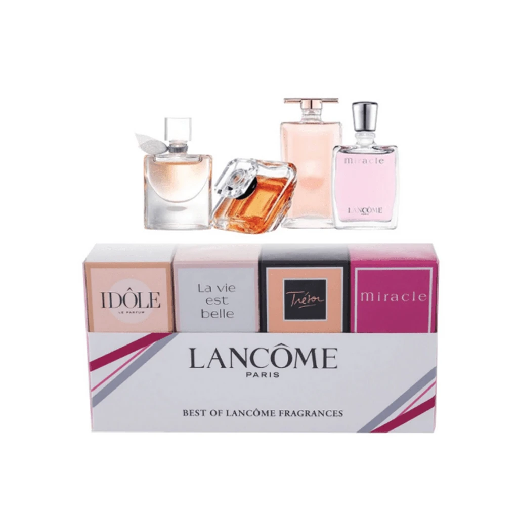 Lancome Best Of Miniatures Women's Eau De Parfum X4 Miniatures Gift Set 3 Lancome Best Of Miniatures Women's Eau De Parfum X4 Miniatures Gift Set