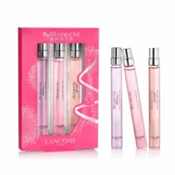 Lancome Miracle Gift Fragrance Set 3 X 10ml EDP Splashes (Miracle + Miracle Secret + Miracle Blossom)