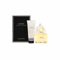 Marc Jacobs Daisy Eau De Toilette Women's Gift Set Spray (100ml) With Body Lotion