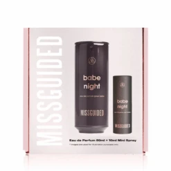 Missguided Babe Night Eau De Parfum Women's Perfume Spray Gift Set (80ml) With 10ml EDP