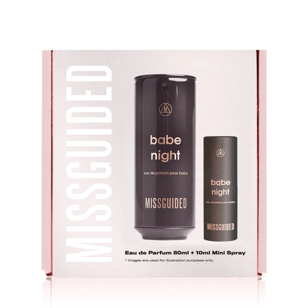 Missguided Babe Night Eau De Parfum Women's Perfume Spray Gift Set (80ml) With 10ml EDP 3 Missguided Babe Night Eau De Parfum Women's Perfume Spray Gift Set (80ml) With 10ml EDP