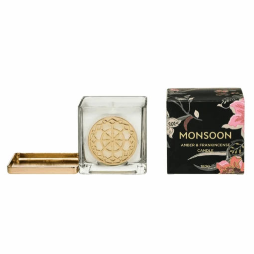Monsoon Amber And Frankincense Candle (180g)