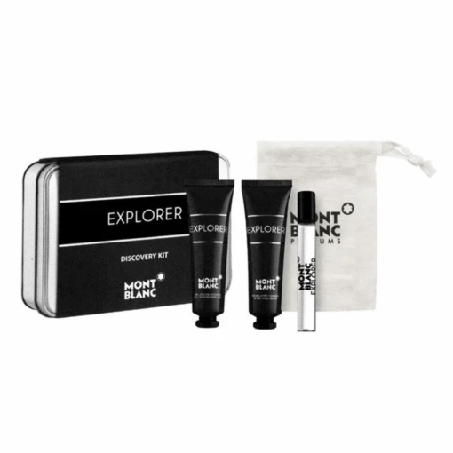 MONTBLANC Mont Blanc Explorer Gift Set Eau De Parfum Men's Aftershave Gift Set Spray (7.5ml) With 30ml Shower Gel + 30ml Aftershave Balm