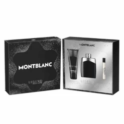 MONTBLANC Mont Blanc Legend Eau De Toilette Men's Aftershave Gift Set Spray (100ml) With 100ml Shower Gel + 7.5ml EDT