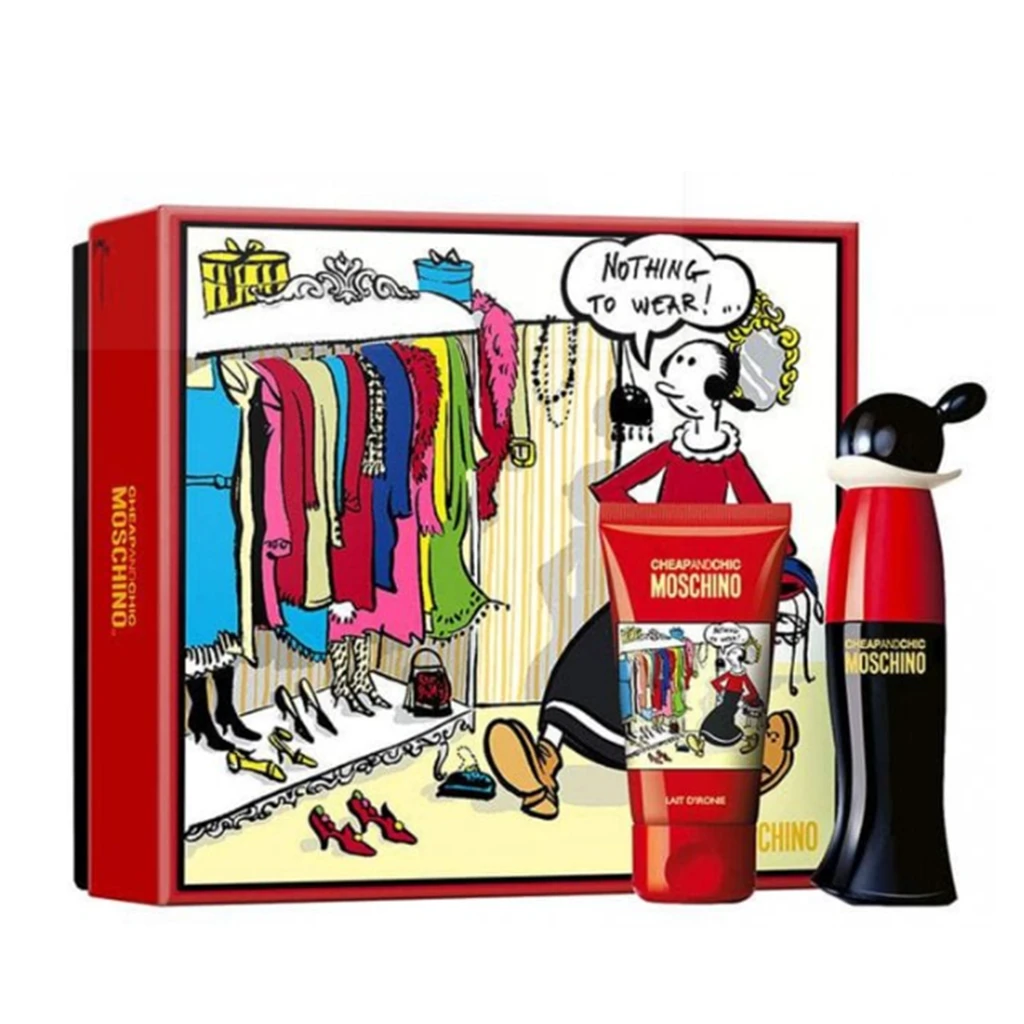 Moschino Cheap And Chic Eau De Toilette Women's Gift Set Spray (30ml) Gift Set With Body Lotion 3 Moschino Cheap And Chic Eau De Toilette Women's Gift Set Spray (30ml) Gift Set With Body Lotion
