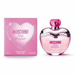 Moschino Pink Bouquet Eau De Toilette Women's Perfume Spray (50ml, 100ml)